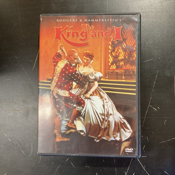 Kuningas ja minä DVD (VG+/VG+) -draama-